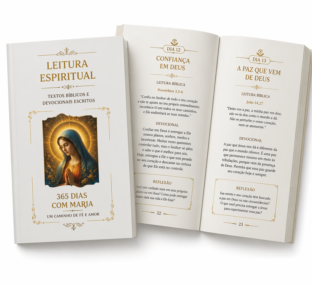 Material de leitura espiritual de apoio